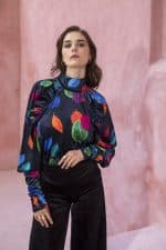 Default NEMA VELVET PRINTED TOP