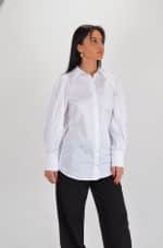Clothing AVANT GARDE POPLIN WHITE SHIRT