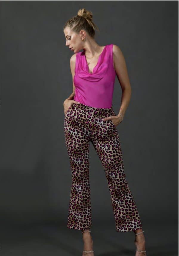 Clothing MARYLEY LEOPARD TROUSERS