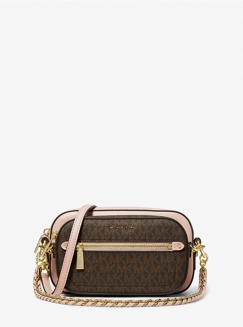 Michael Kors Jet Set Logo And Leather 4 In 1 Crossbody ΤΣΑΝΤΑ
