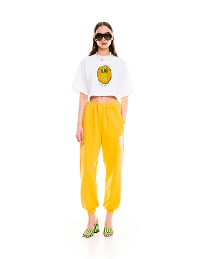 We Are Ananas Cropped T Shirt