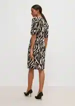 Comma Dress With All Over Print