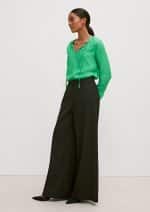Default COMMA VISCOSE WITH A NOTCH NECKLINE