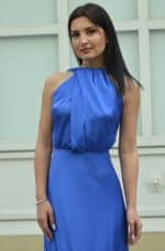 Default CKONTOVA BACK TIE BLUE DRESS