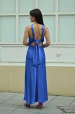 Default CKONTOVA BACK TIE BLUE DRESS