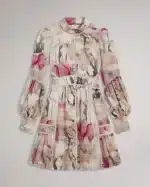 Ted Baker Fleurz Linen Mini Dress
