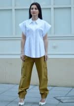 Default CKONTOVA LONG WHITE SHIRT