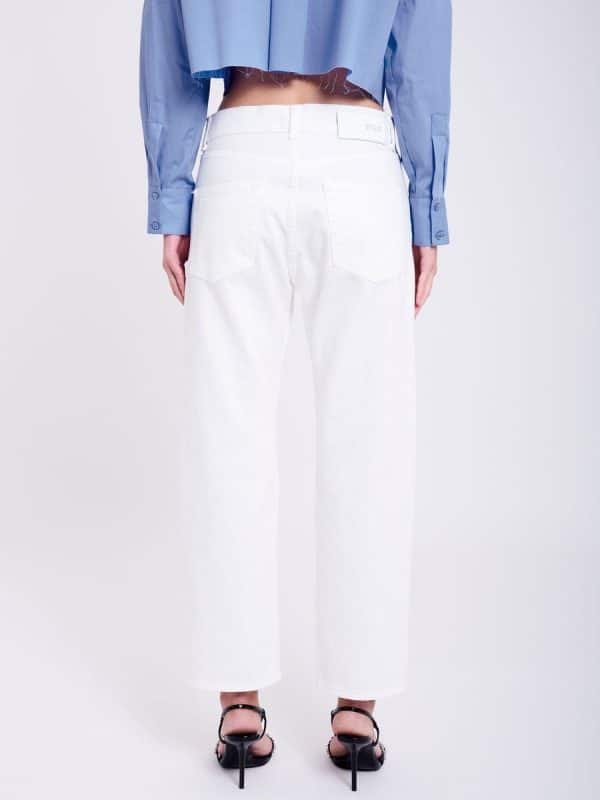 Vicolo Baggy Jeans With Jewel Button