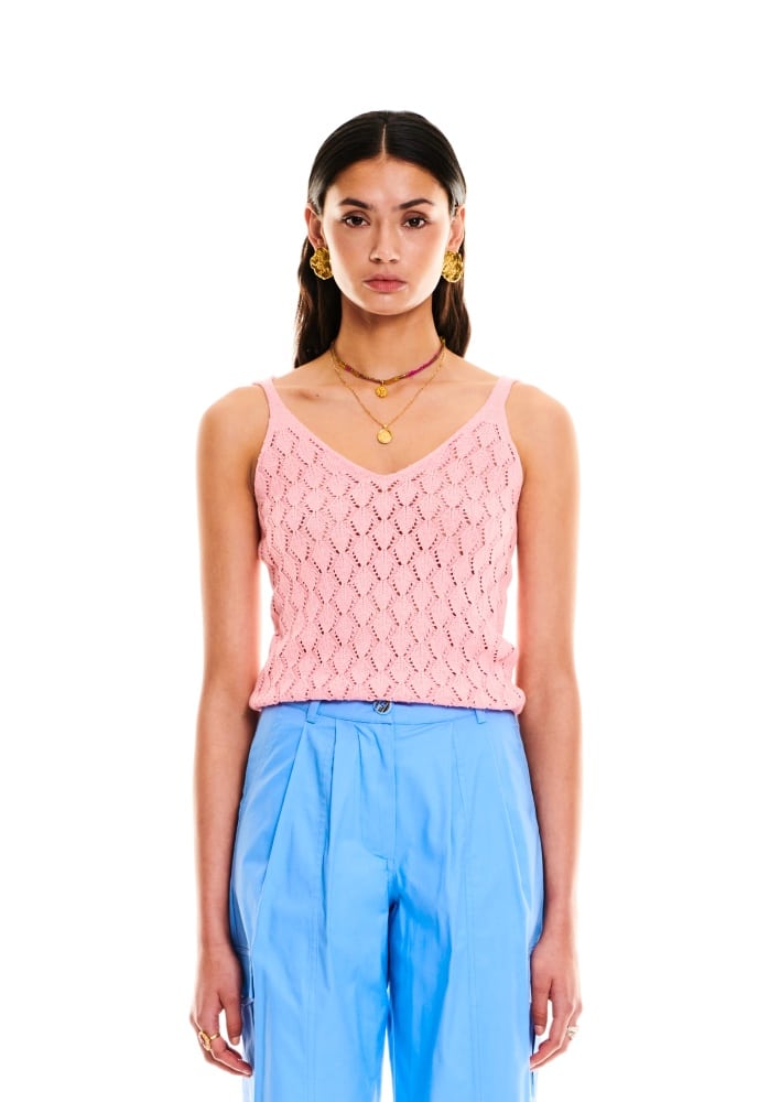 We Are Pink Knitted Top
