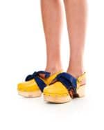We Are Enbois Yellow Clogs
