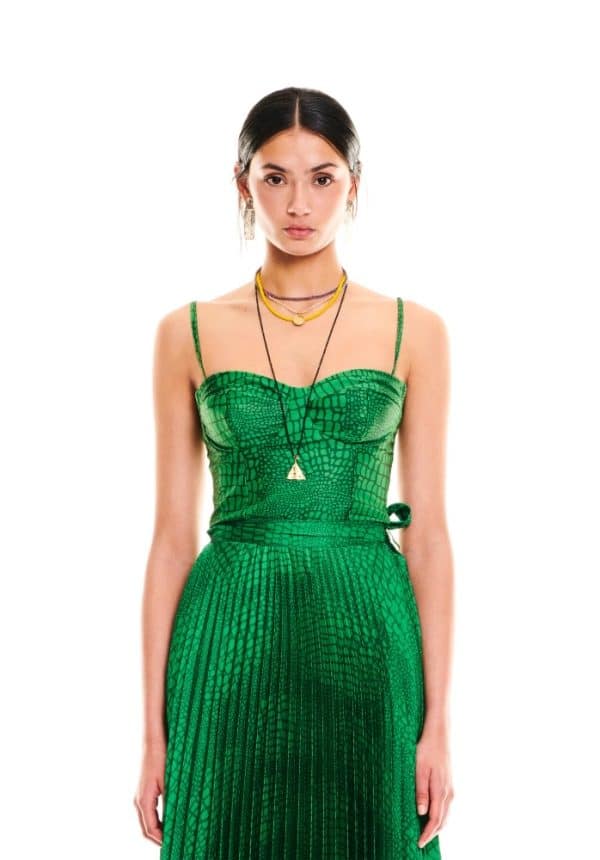 Bodysuits WE ARE BUSTIER-STYLE JERSEY BODYSUIT