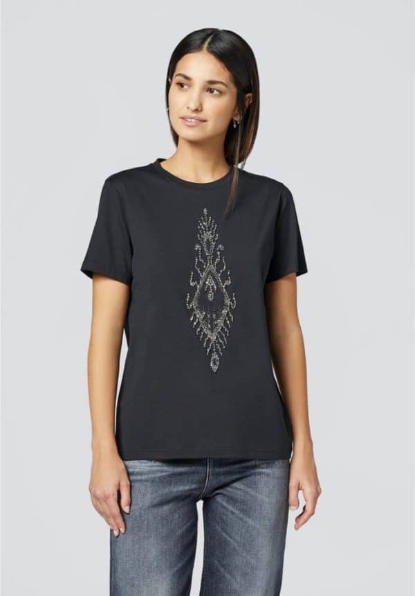Default DONDUP RHINESTONES T-SHIRT