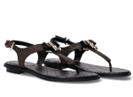 Default MICHAEL KORS BROWN/BLACK ALICE THONG