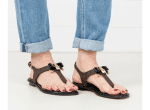 Default MICHAEL KORS BROWN/BLACK ALICE THONG