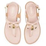 Default MICHAEL KORS LEATHER SOFT PINK ALICE THONG