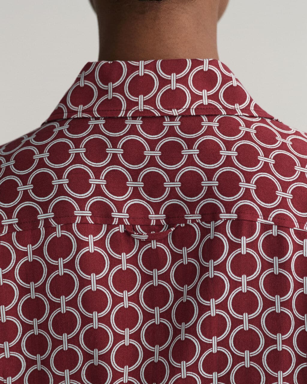 Gant Slim Fit Geometric Shirt Dress