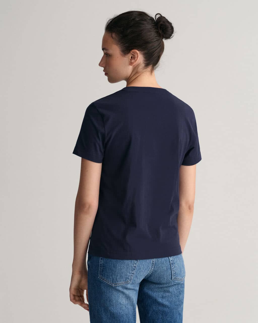 Gant Evening Blue Tonal Archive Shield T Shirt