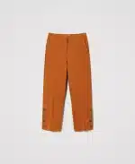 Twinset Cropped Trousers With Buttons