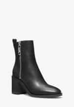 Michael Kors Regan Leather Ankle Boot