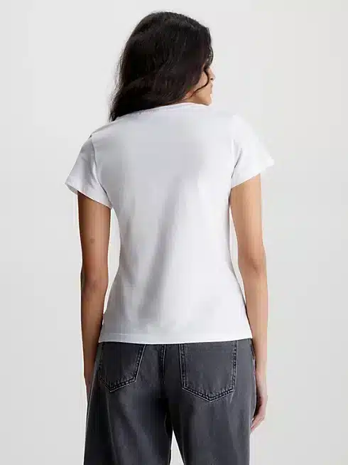 Calvin Klein Slim Organic Cotton Logo T Shirt