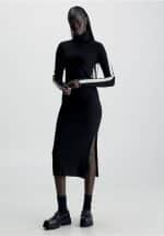 Calvin Klein Jeans Slim Ribbed Maxi Dress