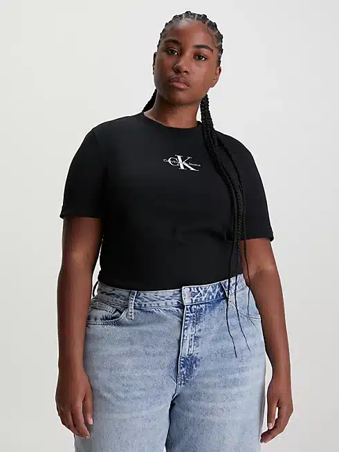 Calvin Klein Jean Cotton Monogram T Shirt