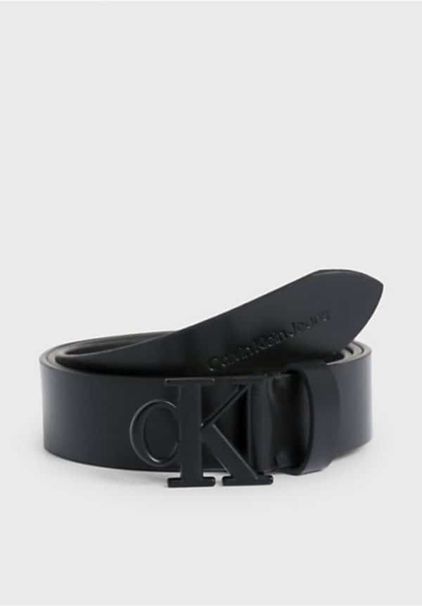 Calvin Klein Leather Logo Belt