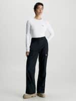 Calvin Klein Jeans Slimribbedlong Sleeve Top