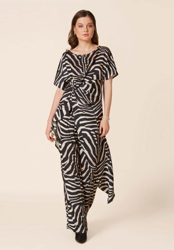 The House Of Angels Zebra Blouse With Tail