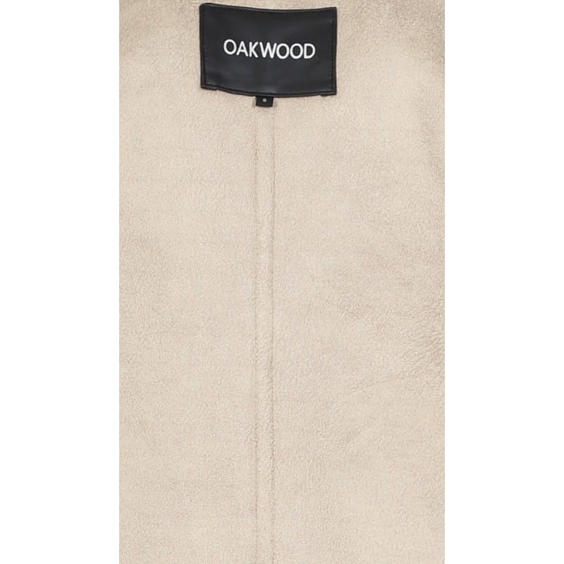Oakwood Tresor Coffee Reversible Faux Sherling Short Coat