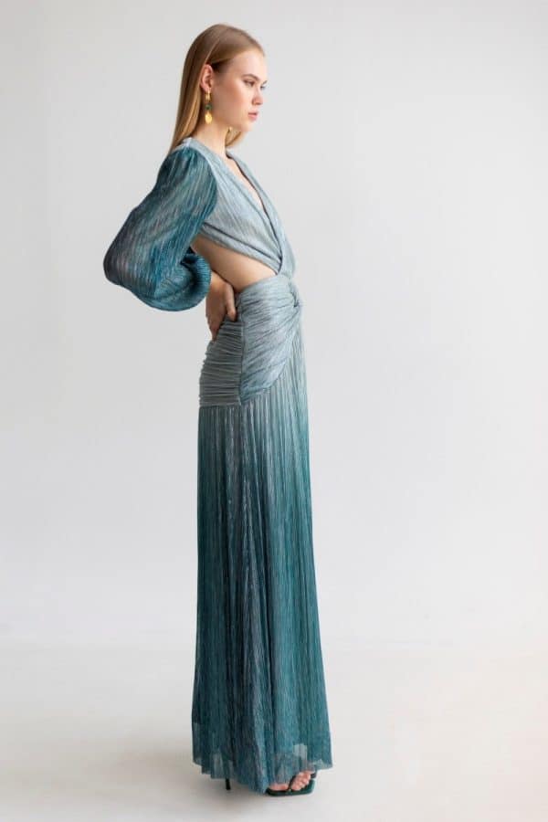 Be You Maxi Pleated Occasion Dress