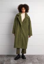 Sales BLACK & BLACK BEAR LONG COAT