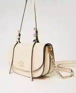 Twinset Shoulder Bag With Flap And Oval T