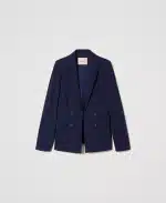 Twinset Blazer With Oval T Buttons