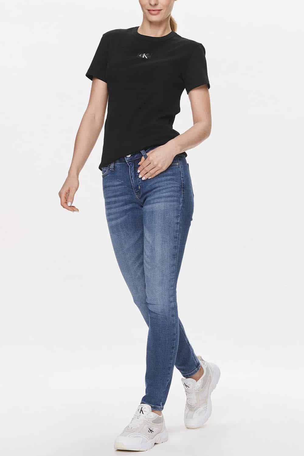 Calvin Klein Jeans Rib Regular T Shirt
