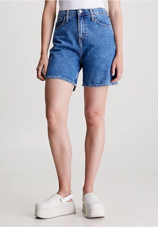 Calvin Klein Jeans Denim Mom Shorts
