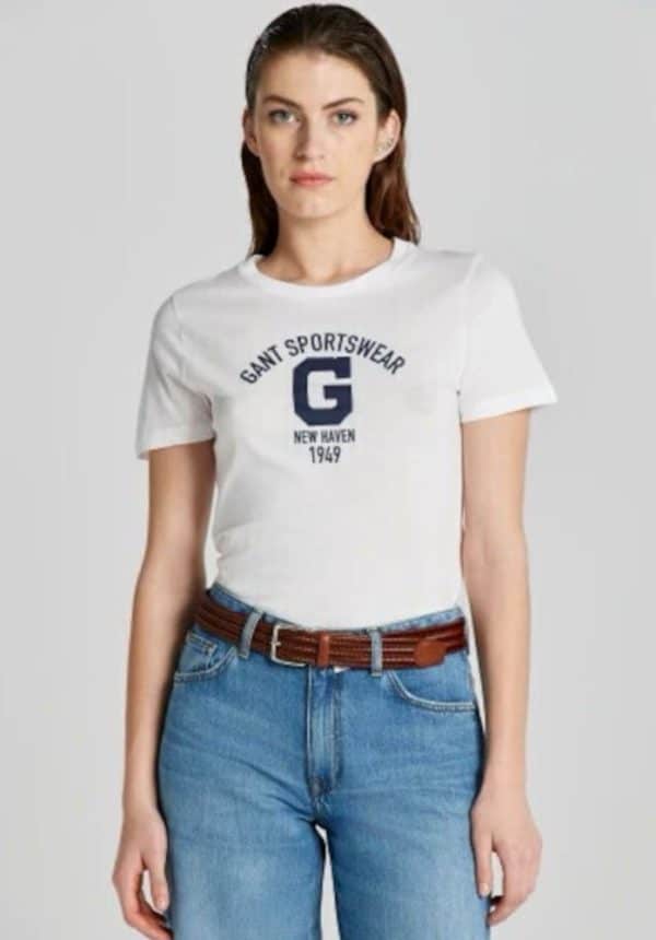 Gant Regular Logo Short Sleeve T Shirt