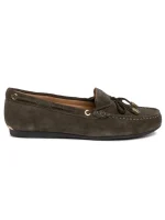Flats MICHAEL KORS OLIVE SUEDE SUTTON MOC