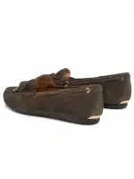 Flats MICHAEL KORS OLIVE SUEDE SUTTON MOC