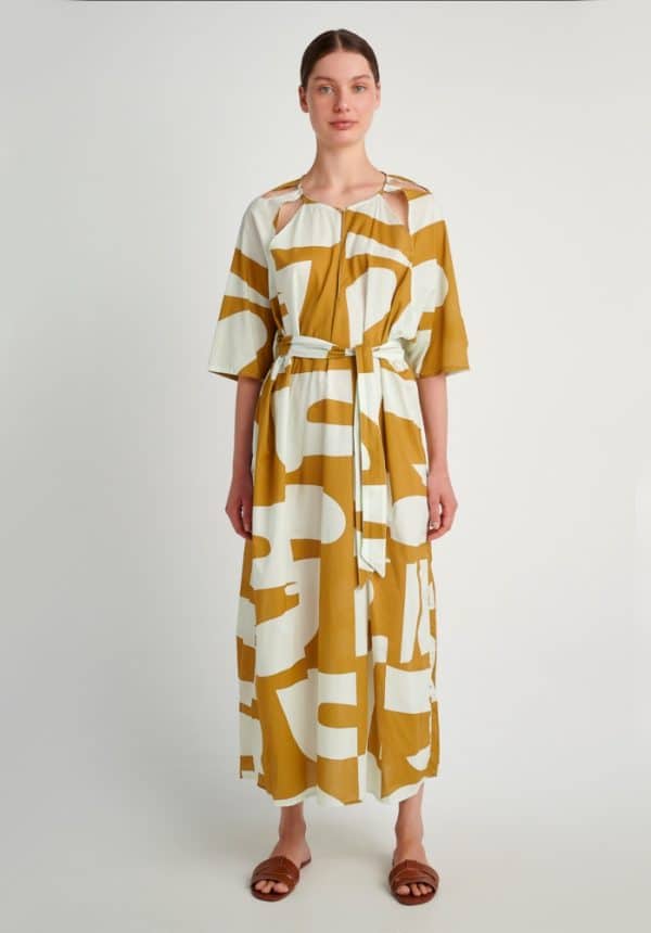 August Printed Maxi Dress