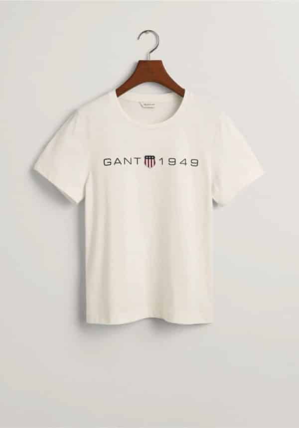 Gant Archive Shield Print T Shirt
