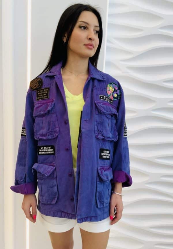 Ayios Susu Purple Jacket