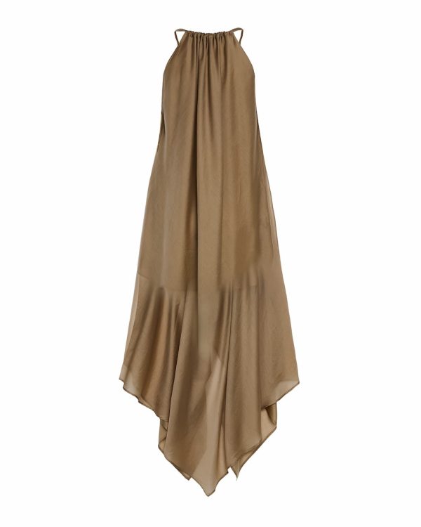 Milla Asymmetrical Long Strappy Dress