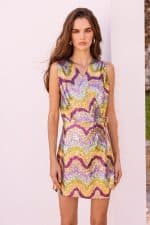 Clothes NEMA ASTRAE SEQUIN MINI DRESS