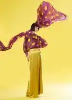 Clothing C MANOLO GOLD SATIN MAXI SKIRT 