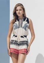 Clothes NEMA RESORT GILIAN EMBROIDERY ECRU TOP