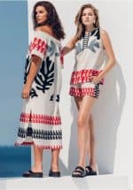 Clothes NEMA RESORT GILIAN EMBROIDERY ECRU TOP