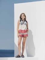 Clothes NEMA RESORT GILIAN EMBROIDERY ECRU TOP