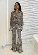 New Collection DORINA SAVVA STRIPED SHIRT