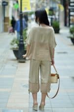 Clothing ATHINA KLO BEIGE DRAPE SET